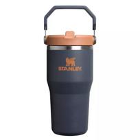 Stanley® Termo puodelis su šiaudeliu The IceFlow Flip Straw 2.0 2812044047, 0,6L, šaltas iki 7h, su ledu iki 35h, pilkas