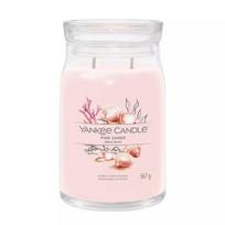Yankee Candle Signature Pink Sands didelis stiklinis žvakė, 567 g