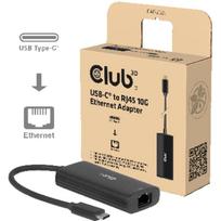 Club3D I/O ADAPTER USB-C Į RJ45/10G M/F CAC-2531, 10G, 1x RJ-45, 10000/5000/2500/1000Mbit/s, kompaktiškas
