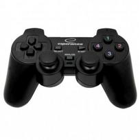 Esperanza EG106 Gaming Controller, Black, USB 2.0 Joystick, Analogue/Digital for PC, PlayStation 2, and PlayStation 3