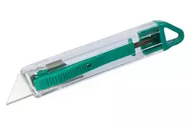 wolfcraft GmbH 4135000 universalus peilis Žalia, Metalinis, Permatomas Skustuvo ašmenų peilis