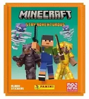 „Panini“ figūrėlė „PANINI MINECRAFT“ lipdukų kolekcija maišelis