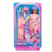 BARBIE lėlė snieglentininkė (JKF78)