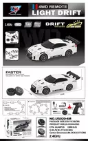 R/C Drift Car 1:20 with Lights Function White