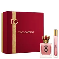 „Dolce & Gabbana“ rinkinys: „Q Intense“, kvepalų vanduo, moterims, 50 ml + „Q Intense“, kvepalų vanduo, moterims, 10 ml