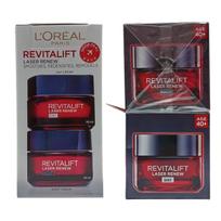 Set L'Oreal Paris: Revitalift Laser Renew Hyaluronic Acid Anti-Ageing Day Cream For Face, 50 ml + Revitalift Laser Renew Hyaluronic Acid Anti-Ageing Night Cream For Face, 50 ml