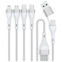 4smarts 4in2 USB-C multi-charging cable, 1.2m, white