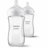 Buteliukų rinkinys Philips Avent Natural Response SCY933/02, 240 ml, 3 mėn., skaidri sp.