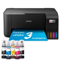 Prekė su pažeista pakuote. Daugiafunkcis spausdintuvas Epson ECOTANK L3230, rašalinis, spalvotas