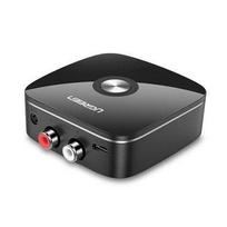 Prekė su pažeista pakuote. Bluetooth siųstuvas Ugreen 40759 6957303847594 RCA x 2, 3.5 mm, juoda sp.