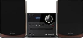 Prekė su pažeista pakuote. Muzikinis centras Sharp XL-B517D, 40 W, ruda sp./juoda sp.