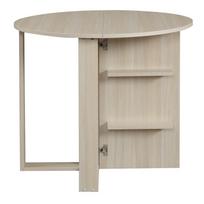 Prekė su pažeista pakuote. Stalas Kalune Design Middle, ąžuolo sp./smėlio sp., 90 cm x 45 cm x 77 cm