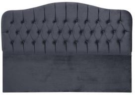 Prekė su pažeista pakuote. Lovos galvūgalis Kalune Design Vassi 140, 6 cm x 140 cm, 125 cm, antracito sp.