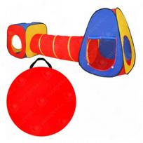 Prekė su pažeista pakuote. Vaikiška palapinė su tuneliu Kruzzel mx-17566, 288 cm x 94 cm