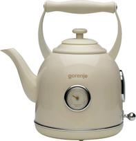 Prekė su pažeista pakuote. Elektrinis virdulys Gorenje K17CLIN, 1.7 l, smėlio sp.
