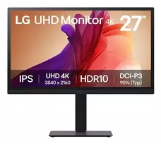 LG Electronics LG 27BA45U-B Computer monitor, 27 in (68.6 cm), 3840 x 2160 pixels, 4K Ultra HD, 5 ms, Type
