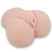 CRAZY BULL - Realistinė vagina ir anusas su vibracija