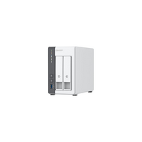 QNAP 2-bay 2.5GbE NAS with Integrated NPU | TS-216G | ARM 4-core | Cortex-A55 | Processor frequency 2.0 GHz | 4GB