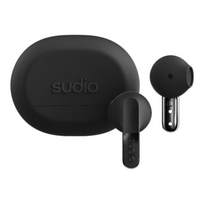 Sudio N3BLK headphones/headset Wireless In-ear Calls/Music Bluetooth Black