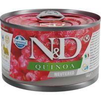 Farmina N&D Dog Quinoa Mini Adult Neutered Pork 140 g | F021QU0131 | 8606014107012
