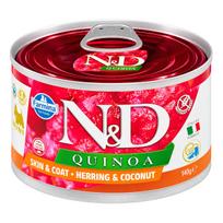 Farmina N&D Dog Quinoa Skin & Coat Mini Herring & Coconut 140 g | F021QU0121 | 8606014102383