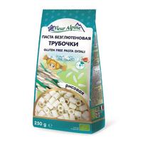 FLEUR ALPINE Makaronai iš ryžių miltų, be gliuteno, Ditali, 250 g.