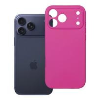 Silikoninis dėklas 2mm IPHONE 17 Pro Max suderinamas su Magnetine rožinė