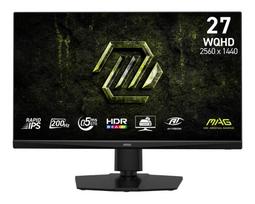 LCD MonitorMSI27 "2560 x 1440 pixelsWide Quad HDNative aspect ratio 16:9LEDFlatMAG272QPFE20