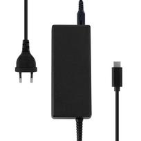 USB-C 65 W nešiojamojo kompiuterio įkroviklis DELTACO su nuimamu maitinimo laidu / CM22