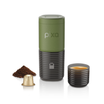 WACACO PIXAPRESSO OLIVE GREEN nešiojamas kavos aparatas