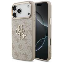 GUESS GUE005593 (PU W/ Big 4G Classic Logo) dėklas, skirtas iPhone 18 Pro Max / 17 Pro Max, spalva – rausvojo aukso