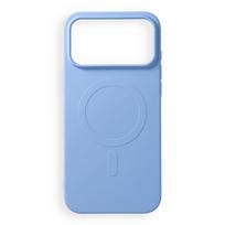 Dėklas, skirtas iPhone 18 Pro Max / 17 Pro Max: Silicone Mag Cover, suderinamas su MagSafe, su didele išpjova, spalva – šviesiai mėlyna