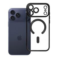 Dėklas, skirtas iPhone 18 Pro Max / 17 Pro Max: Electro Mag Cover, suderinamas su MagSafe, spalva – juoda