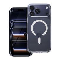 Dėklas, skirtas iPhone 18 Pro Max / 17 Pro Max: Forcell F-Protect Clear Hybrid Premium, suderinamas su MagSafe, spalva – skaidri