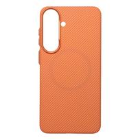 Dėklas, skirtas Samsung S26 FE: K-Look, suderinamas su MagSafe, spalva – oranžinė