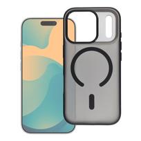 Dėklas, skirtas iPhone 18 Pro Max / 17 Pro Max: Flexline Mag Cover, suderinamas su MagSafe, spalva – juoda