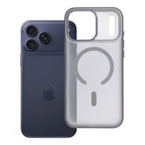 Dėklas, skirtas iPhone 18 Pro Max / 17 Pro Max: Flexline Mag Cover, suderinamas su MagSafe, spalva – pilka