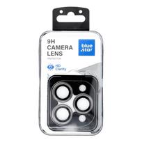 BLUE STAR Easy Install kameros objektyvų apsauga, skirta iPhone 18 Pro / 18 Pro Max, spalva – tamsiai pilka