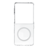 Skaidrus „4sF-S Clear“ dėklas su „MagSafe“ palaikymu, skirtas „Samsung Galaxy Z Flip8“