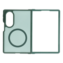 Tamsiai žalias „4sF-S Acrylic“ dėklas su „MagSafe“ palaikymu, skirtas „Samsung Galaxy Z Fold8“