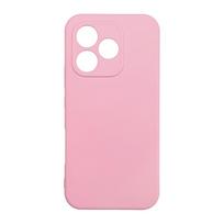 Pudros rožinis silikoninis dėklas, skirtas Honor 600 LITE