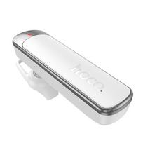 Hoco E201 belaidė monofoninė ausinė su mikrofonu, ENC, Bluetooth 6.0, 130 mAh, balta