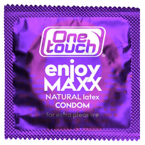 One Touch Enjoy Maxx stimuliuojantys prezervatyvai (1 vnt.)