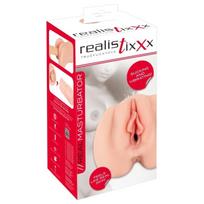 Realistixxx Sucking & Vibrating – vibruojantis masturbatorius su vakuumo funkcija