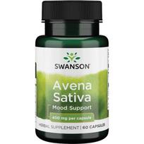 Swanson Avena Sativa, 400mg - 60 kapsulių