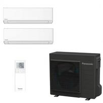 Panasonic 5,3/6,4 kW „Multi-Split“ komplektas su dviem 2,5/3,4 kW NZ Etherea (nanoe™ X) vidiniais blokais