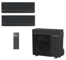 Panasonic 5,3/6,4 kW „Multi-Split“ komplektas su dviem 2,5/3,2 kW HZ Flagship (nanoe™ X) vidiniais blokais