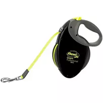 FLEXI pavadėlis Giant Professional L juostinis 10 m, geltonas
