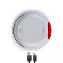 FLEXI LED žibintuvėlis Akku su USB, pilkas