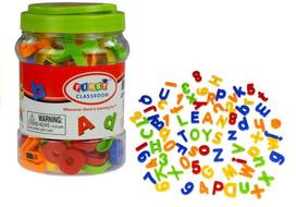 Lean Toys Magnetinės raidės ir skaičiai iš 78 elementų
